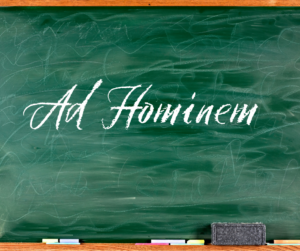 Read more about the article Logical Fallacy Series — Part 1: Introduction and Ad Hominem