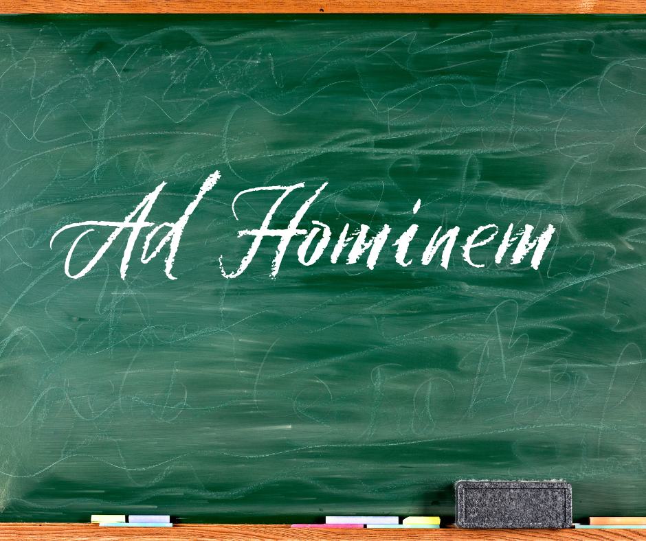 You are currently viewing Logical Fallacy Series — Part 1: Introduction and Ad Hominem